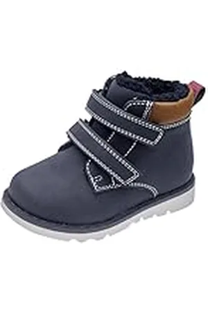 chicco Botas Niño con Doble Cierre de Gancho y Bucle, Botines Cómodos, Flexibles y Transpirables, para Otoño e Invierno, Zapatos Niño y Chico, Azul (2), 31 EU