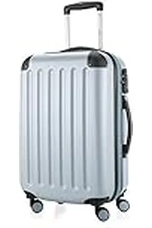 Hauptstadtkoffer Spree - Equipaje de Mano, Maleta rígida, Trolley expandible, 4 Ruedas Dobles, TSA, 55 cm, 42 litros, Piscina Azul