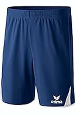 Erima Classic 5 Cubos Pantalón Corto, Unisex niños, New Navy/Blanco, XS