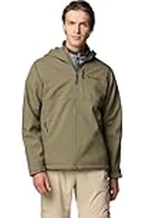 Columbia Chaqueta Softshell con Capucha para Hombre, Ascender II