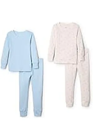 Amazon X Sofia Grainge Pijama ceñido de algodón Unisex Niño, Pack de 2, , 3 años