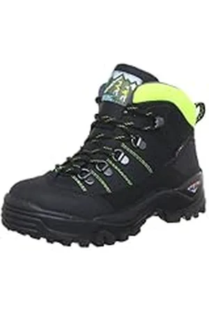 Diavolezza N3913 Vers.25 - Zapatillas de montaña de Cuero para niños, Color Multicolor, Talla 28