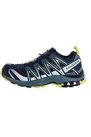 Salomon Xa Pro 3d, Zapatos de trail running Hombre, Navy Blazer/Hydro/Evening Primrose, 40 EU