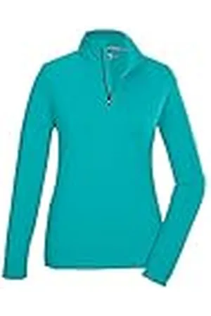 Killtec Ksw 97 Wmn LS Shrt Camiseta Funcional de Manga Larga con Cuello Alto y Cremallera, , 38 para Mujer