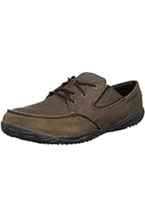 Merrell REACH GLOVE CANVAS Zapatillas de deporte para hombre, Marrón (DARK EARTH J40059), 45 EU