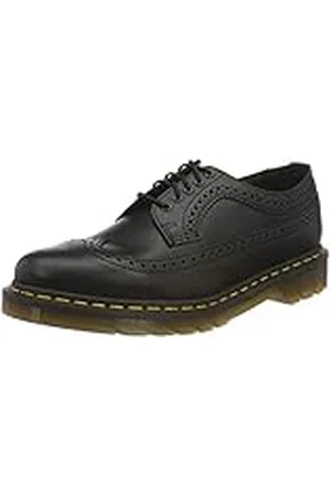 Dr. Martens Dm22210001_36, Media Zapatilla Hombre, Black Black Smooth 22210001, EU