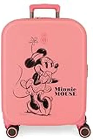 Disney Minnie Happiness Maleta de cabina Rosa 40x55x20 cms Rígida ABS Cierre TSA integrado 37L 2,74 kgs 4 Ruedas dobles Equipaje de Mano