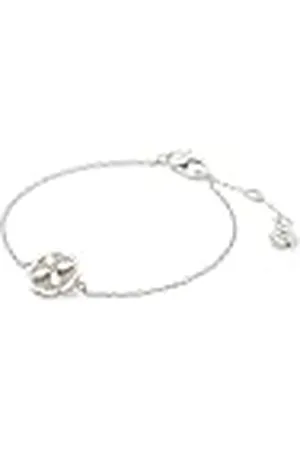 Kate Spade Pulsera de floración del patrimonio de, Clear/Silver