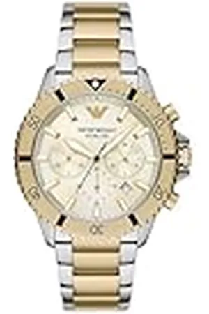 Emporio Armani Reloj Analógico para para Hombre de Cuarzo con Correa en Acero Inoxidable AR11606