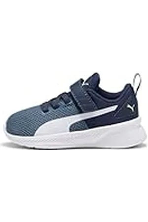 PUMA Flyer Runner V Inf, Sneaker Unisex niños, Club Navy-Gray Skies White, 20 EU