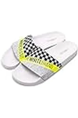 THE WHITE BRAND TheWhiteBrand, Sandalias con Punta Abierta, Amarillo (Neon Yellow Neon Yellow), 33 EU