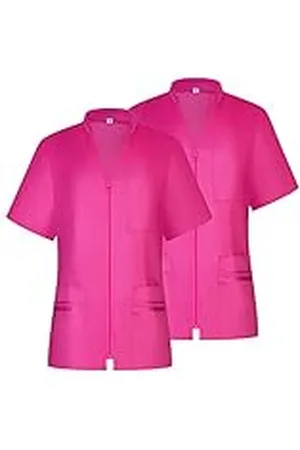 MISEMIYA Paquetes 2 Unidades - Camisa Sanitario Mujer - Uniforme Sanitario - Uniforme HOSTELERÍA 712 - XL
