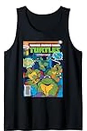 Teenage Mutant Ninja Turtles TMNT Adventures Cover Camiseta sin Mangas