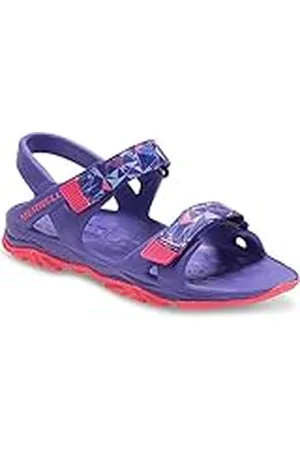 Merrell Hydro Drift, Sandalias Deportivas Unisex niños, Morado (Purple/Coral), 29 EU