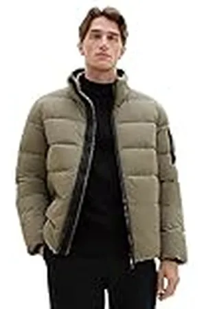 TOM TAILOR 1037333 Chaqueta Acolchada con Capucha Desmontable, , XL Hombres
