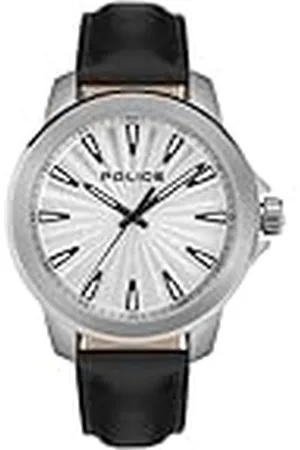 Police Reloj Analógico para Hombre de Cuarzo con Correa en Cuero PEWJA2207801