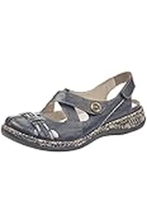 Rieker Frühjahr/Sommer 46377, Bailarinas Mujer, Azul (Pazifik/Adria/Night Blue 14), 39 EU