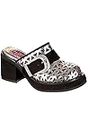 Irregular Choice Side Hustle, Mule Mujer, Black, 39 EU