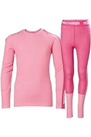 Helly Hansen Jr LIFA Merino Set de Peso Medio Capa Base Inferior, , 8 años Unisex niños
