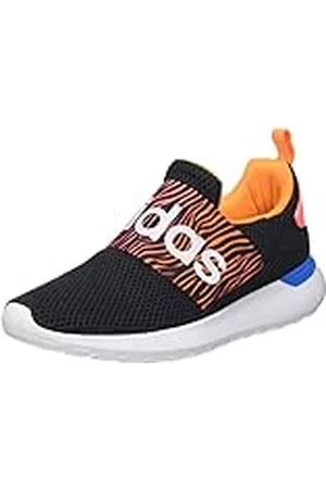 adidas Lite Racer Adapt 4.0, Running Shoe Unisex bebé, Core Black/Acid Red/Blue Rush, 22 EU