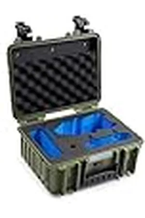 B&W International GmbH - Maletín para drone DJI Air 3 y Fly More Combo - Tipo 3000 verde bronce - Resistente al agua según la certificación IP67, a prueba de polvo, irrompible e irrompible, Bronce