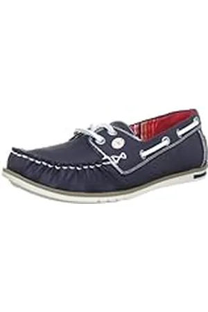 QS by s.Oliver Casual, Náuticos Mujer, Azul-Blau (Navy 805), 41