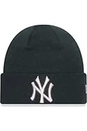 New Era Gorro de Invierno de Punto para niños, Color Verde York Yankees