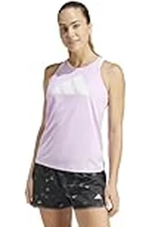 adidas Mujer Run It Stripes Tank Top, , L