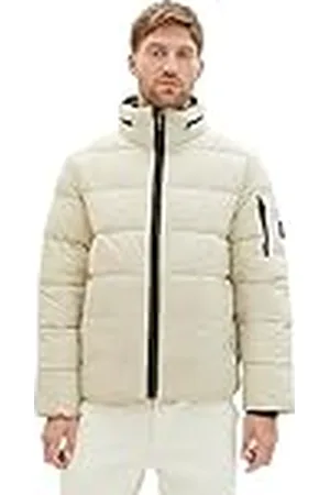 TOM TAILOR 1037333 Chaqueta Acolchada con Capucha Desmontable, , L Hombres