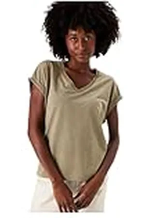 Garcia T-Shirt Short Sleeve, Camiseta Mujer,