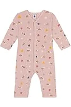 Petit Bateau A0BB3 Pijama De Manga Larga Sin Pies Bebé-Niñas 3 Meses
