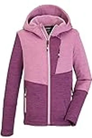Killtec Kow 165 GRLS FLX JCKT - Chaqueta de entretiempo para niña con capucha, color orquídea oscura, 176, 40922-000