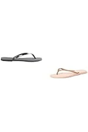 Havaianas You Metallic, Sandalias para Mujer, Plateado (Steel Grey), 39/40 EU Slim, Chanclas Mujer, Ballet Rose, 39/40 EU