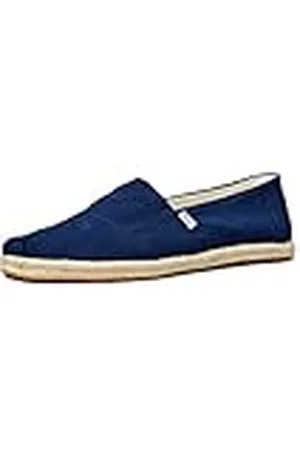 TOMS Alpargata Rope, Mocasines Planos Hombre, Azul (Azul Marino), 41 EU