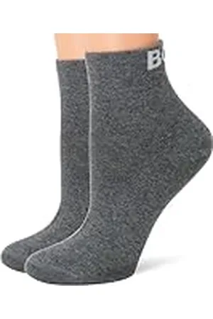 HUGO BOSS 2P SH Logo CC W Calcetines Cortos, , 39-42 para Mujer