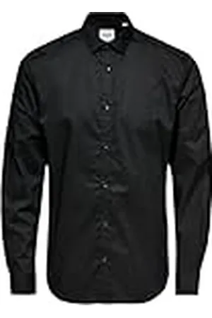 Only & Sons Onssane LS Solid Poplin Shirt Camisa, , S para Hombre