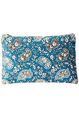 Bassetti Neceser Grande Imperia B1 de 100% algodón en Color Azul, Dimensiones: 29 cm x 20 cm x 10 cm, 9324219