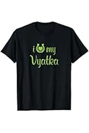 Hip Entrenador de equitación «I Love My Vyatka Horse Equestrian Show» Camiseta