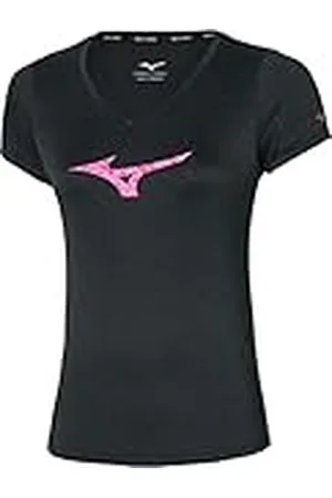 Mizuno Impulse Core RB tee (w) Camiseta, Mujer, Black, XS