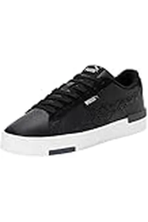 PUMA Jada Renew Laser Cut, Zapatillas, Negro Fuerte Gris Plata, 35.5 EU