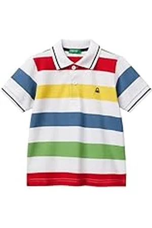 Benetton Maglia Polo M/M 39qag300v Camisa, , 2 años para Niños