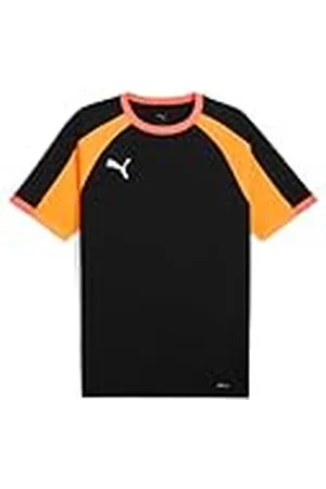 PUMA IndividualLIGA Jersey, Camisetas Hombre, Black-Heat Fire