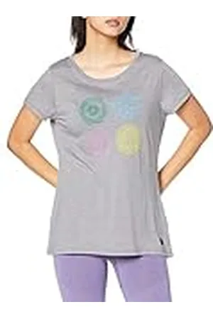Supernatural Camiseta de Manga Corta para Mujer, con Lana de Merino, W Printed tee, Mujer, Camiseta de Manga Corta Estampada., SNW013403M03S, , Small