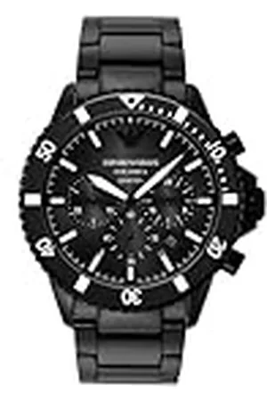 Emporio Armani Reloj Análogico-Digital para Hombre de Automático con Correa en Poliéster AR70010
