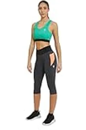 macron Run Scd Beatrix Crop Bra Light Aquam Mel Wmn Top, Mujer, , X-Large