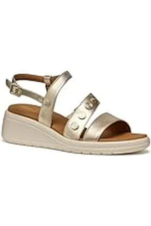 Geox D MELICONIA F, Sandalia de cuña Mujer, , 36 EU