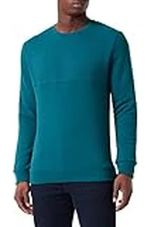 JACK & JONES Jcostaple Quilt Sweat-Sudadera con Cuello Redondo, , XL para Hombre