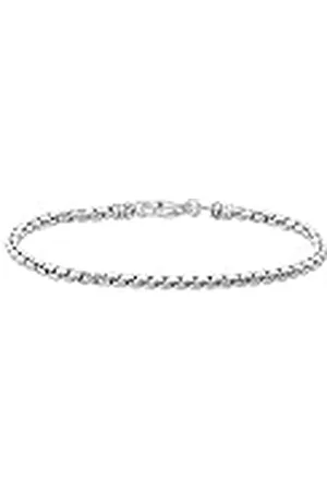 Thomas Sabo Pulsera Venezia unisex de de ley 925, ennegrecida, A2086-637-21, 17,5 cm, de ley, No es una piedra preciosa