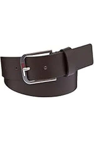 Tommy Hilfiger Cinturón de Piel para Hombre Austin 3.5, , 80 Cm