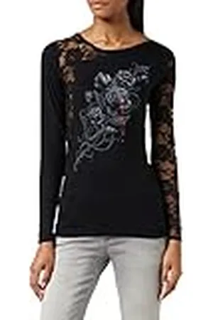 Spiral Fatal Attraction - Top con un Hombro de Encaje - - S